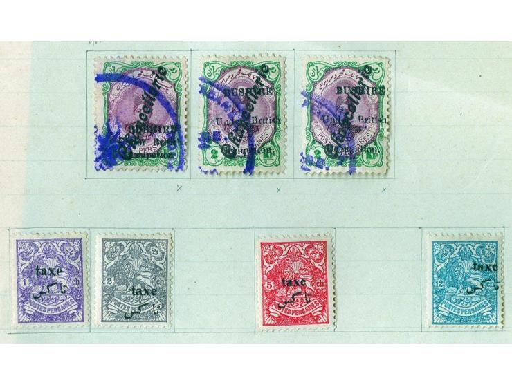 1875/1939, ungebrauchte und gestempelte reichhaltige Sammlung, dabei Löwenausgabe bis 5 Kr. mit Originalen und Fälschungen, i