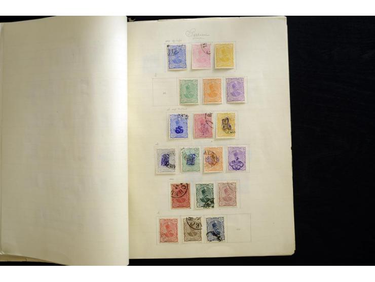 1875/1939, ungebrauchte und gestempelte reichhaltige Sammlung, dabei Löwenausgabe bis 5 Kr. mit Originalen und Fälschungen, i