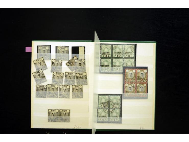 1880/1960 (ca.), Partie im Karton, dabei Aufständischenmarken. etc.