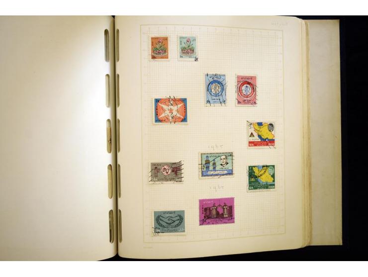 1880/1960 (ca.), Partie im Karton, dabei Aufständischenmarken. etc.