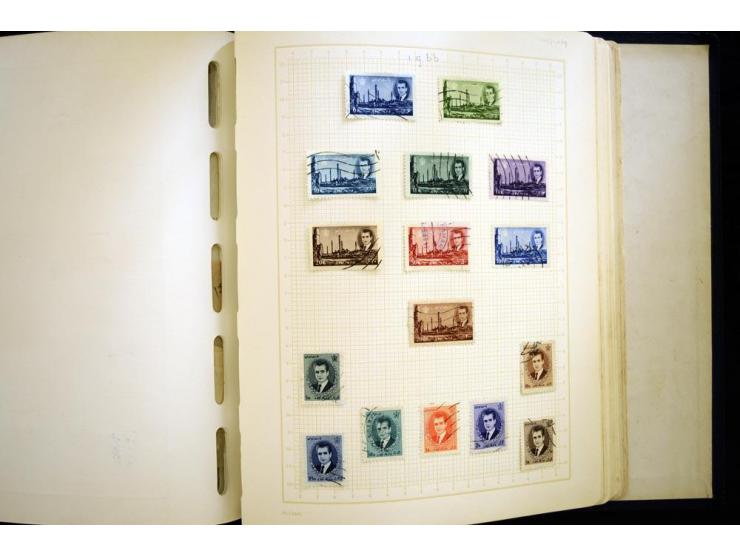 1880/1960 (ca.), Partie im Karton, dabei Aufständischenmarken. etc.
