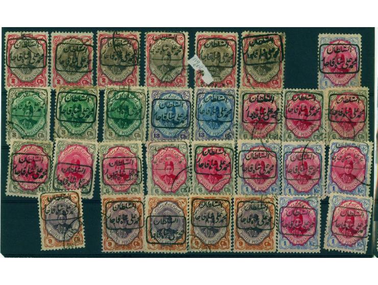 1880/1960 (ca.), Partie im Karton, dabei Aufständischenmarken. etc.