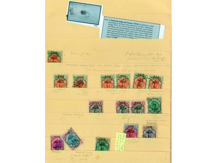 1880/1960 (ca.), Partie im Karton, dabei Aufständischenmarken. etc.