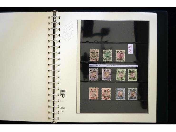 1880/1960 (ca.), Partie im Karton, dabei Aufständischenmarken. etc.