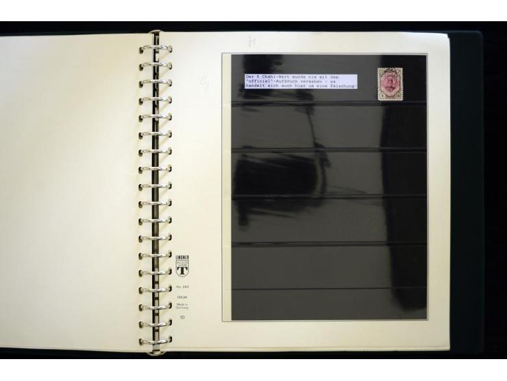 1880/1960 (ca.), Partie im Karton, dabei Aufständischenmarken. etc.