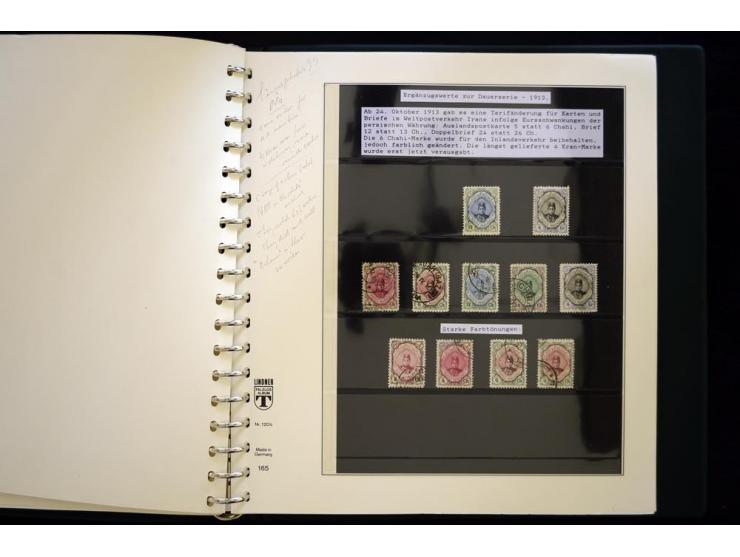1880/1960 (ca.), Partie im Karton, dabei Aufständischenmarken. etc.