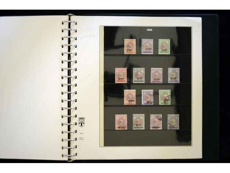 1880/1960 (ca.), Partie im Karton, dabei Aufständischenmarken. etc.