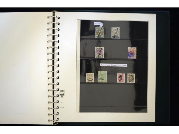 1880/1960 (ca.), Partie im Karton, dabei Aufständischenmarken. etc.