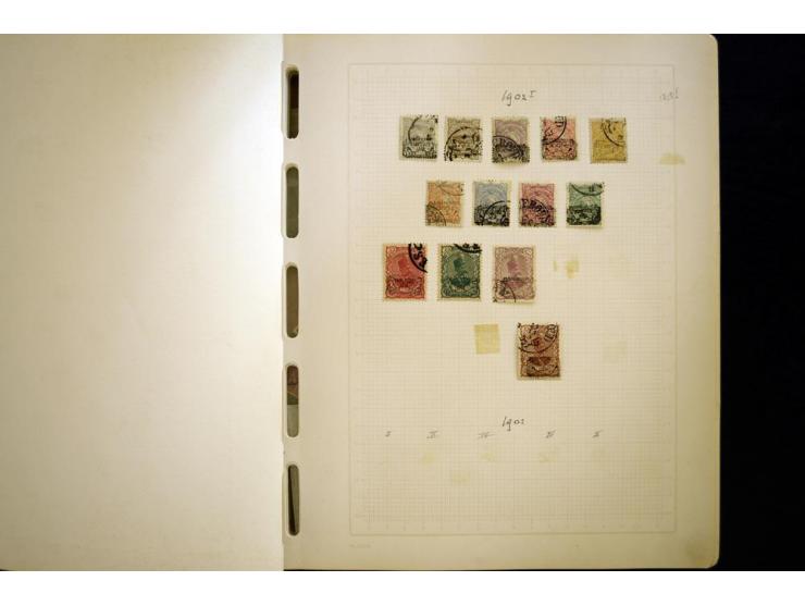 1880/1960 (ca.), Partie im Karton, dabei Aufständischenmarken. etc.