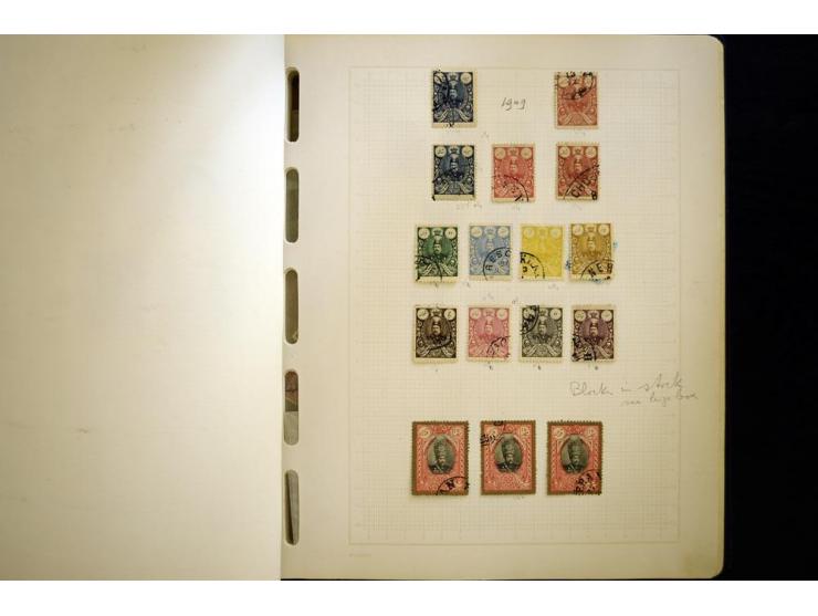 1880/1960 (ca.), Partie im Karton, dabei Aufständischenmarken. etc.