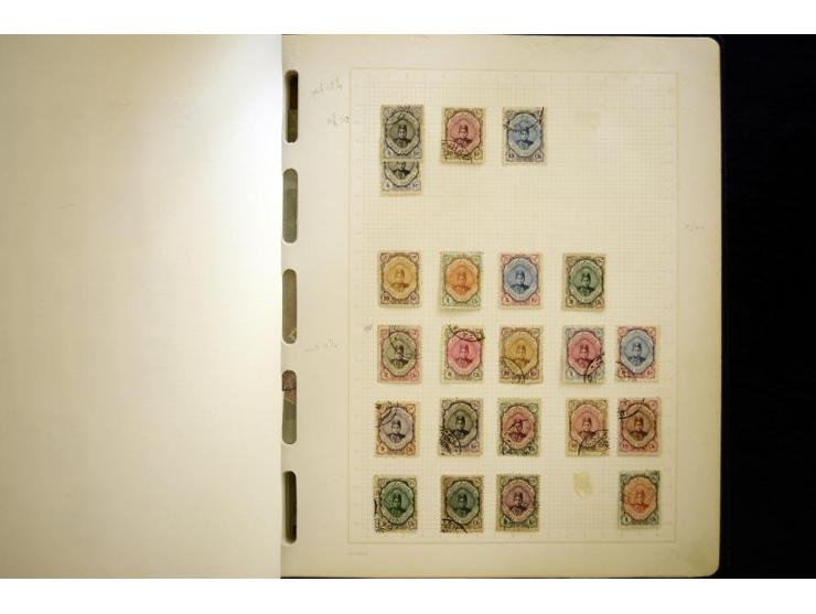 1880/1960 (ca.), Partie im Karton, dabei Aufständischenmarken. etc.