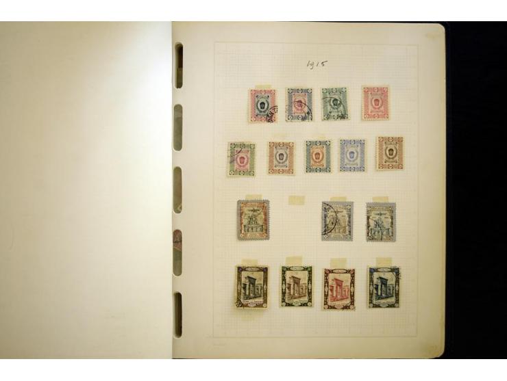 1880/1960 (ca.), Partie im Karton, dabei Aufständischenmarken. etc.