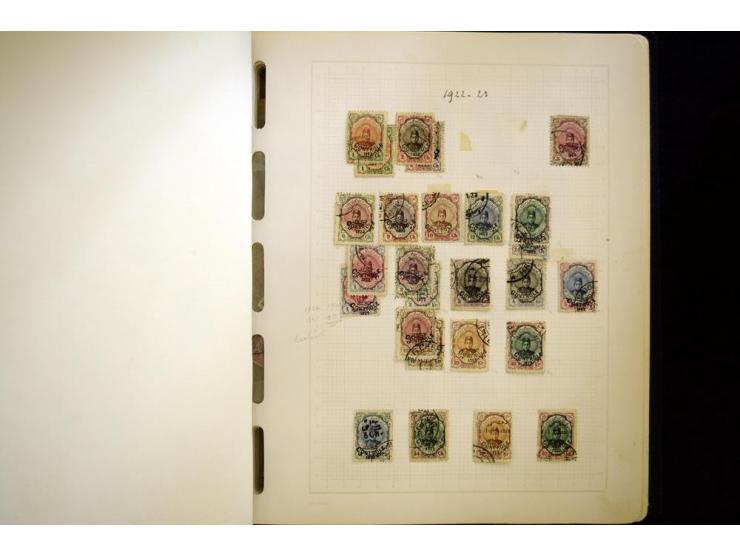 1880/1960 (ca.), Partie im Karton, dabei Aufständischenmarken. etc.