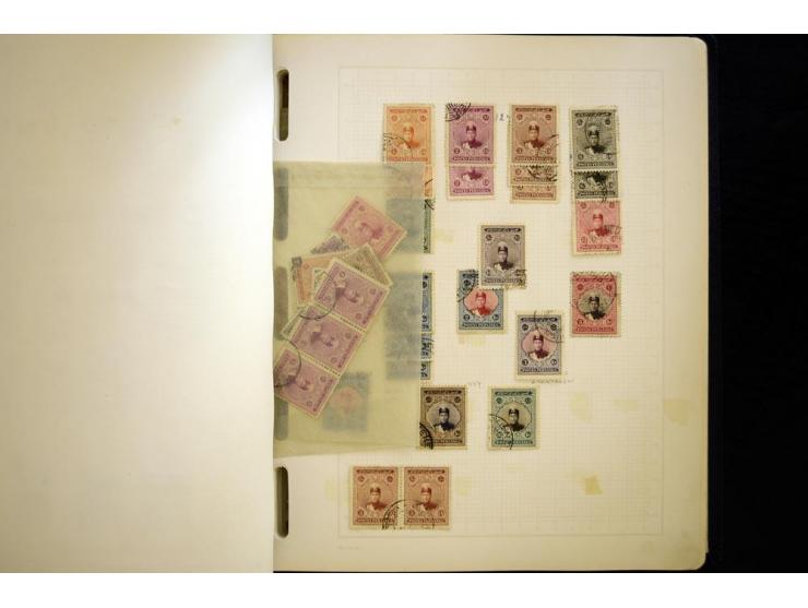 1880/1960 (ca.), Partie im Karton, dabei Aufständischenmarken. etc.