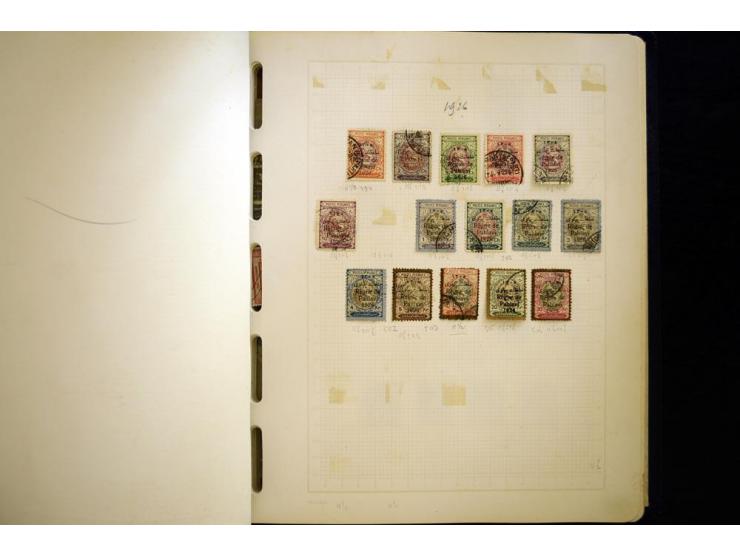 1880/1960 (ca.), Partie im Karton, dabei Aufständischenmarken. etc.