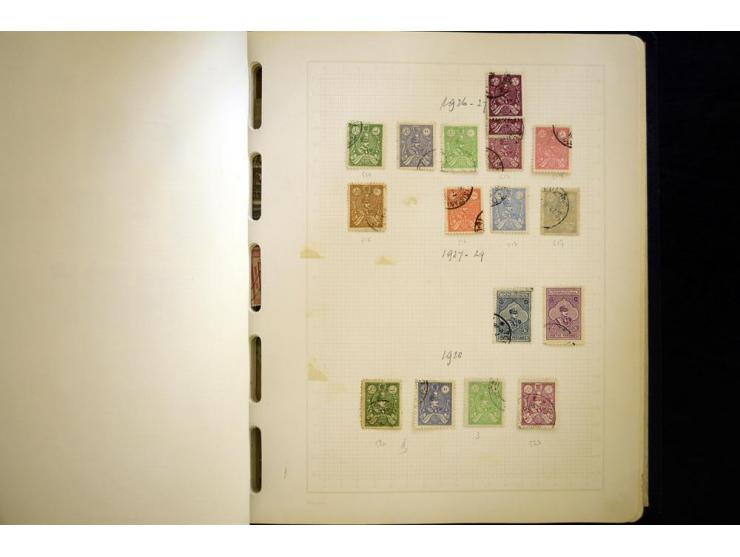 1880/1960 (ca.), Partie im Karton, dabei Aufständischenmarken. etc.