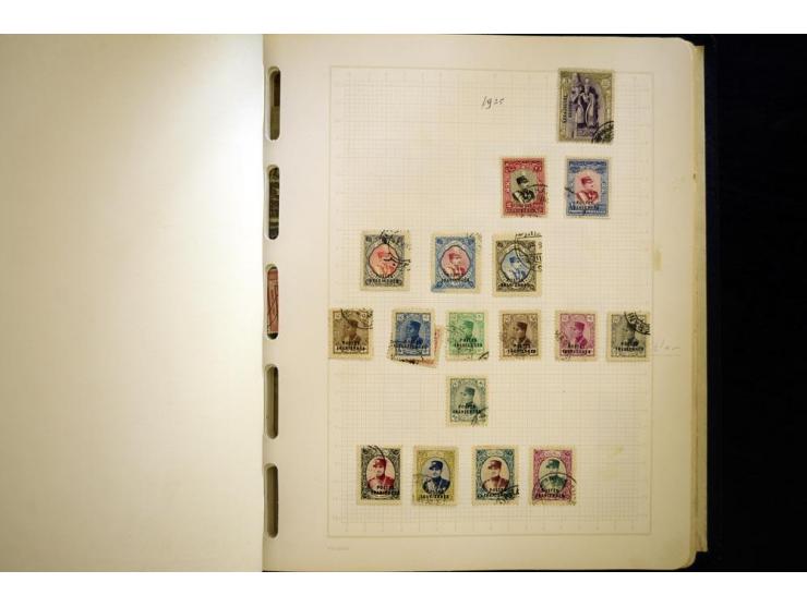 1880/1960 (ca.), Partie im Karton, dabei Aufständischenmarken. etc.