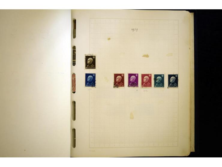 1880/1960 (ca.), Partie im Karton, dabei Aufständischenmarken. etc.
