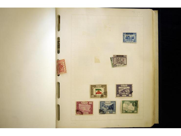 1880/1960 (ca.), Partie im Karton, dabei Aufständischenmarken. etc.