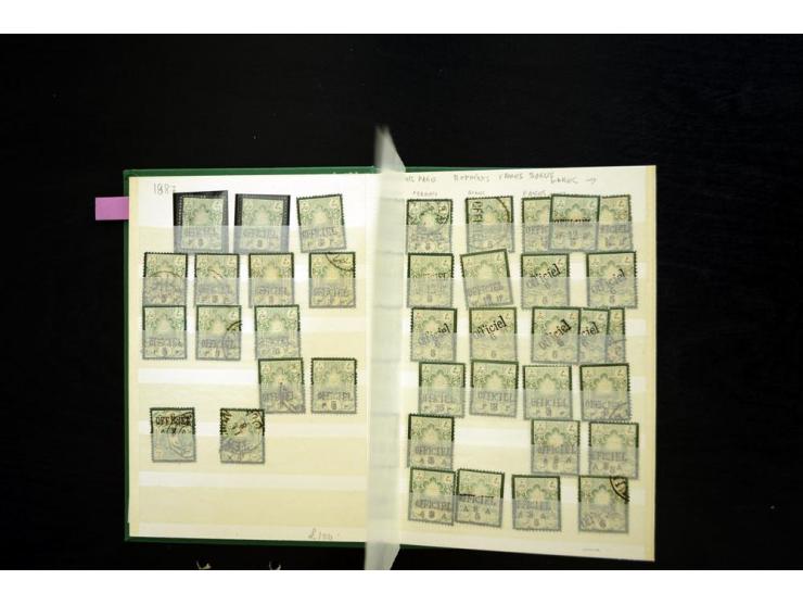 1880/1960 (ca.), Partie im Karton, dabei Aufständischenmarken. etc.