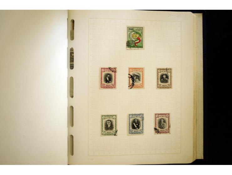1880/1960 (ca.), Partie im Karton, dabei Aufständischenmarken. etc.