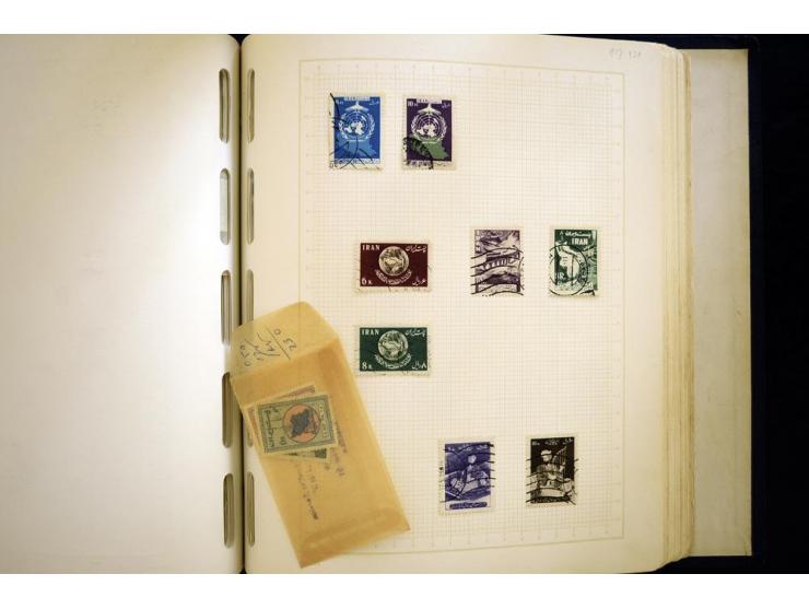 1880/1960 (ca.), Partie im Karton, dabei Aufständischenmarken. etc.