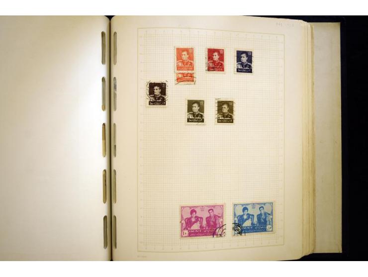 1880/1960 (ca.), Partie im Karton, dabei Aufständischenmarken. etc.