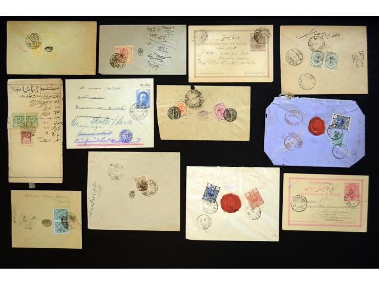 1898/1928(ca.), Fancy cancellations, approximately 180 covers bearing fancy cancellations from a number of towns, also many p