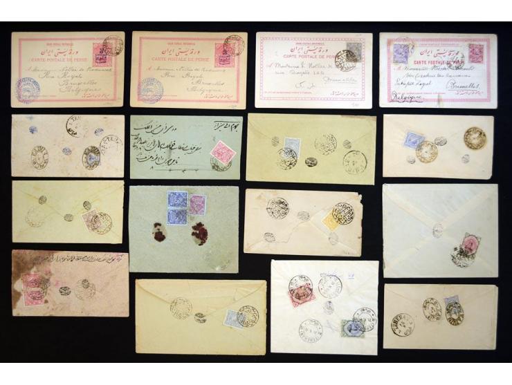 1898/1928(ca.), Fancy cancellations, approximately 180 covers bearing fancy cancellations from a number of towns, also many p