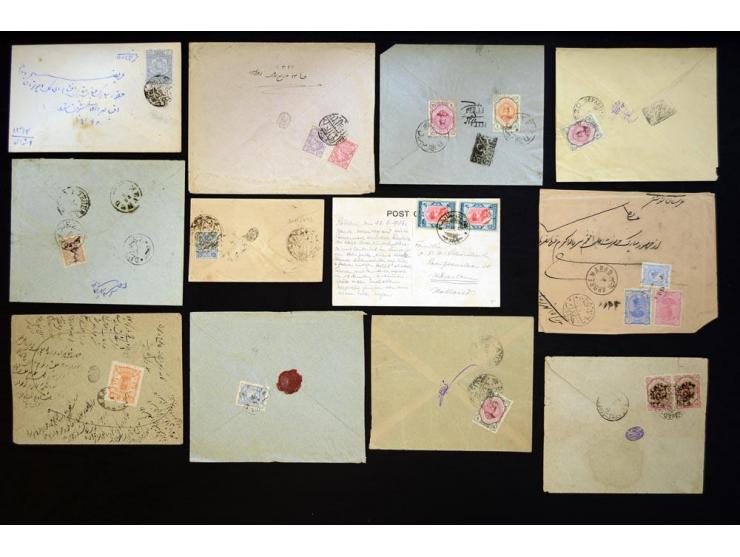 1898/1928(ca.), Fancy cancellations, approximately 180 covers bearing fancy cancellations from a number of towns, also many p