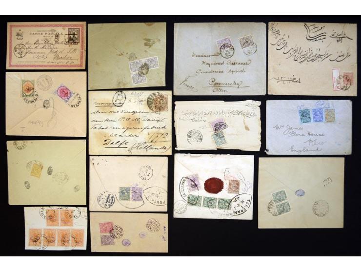 1898/1928(ca.), Fancy cancellations, approximately 180 covers bearing fancy cancellations from a number of towns, also many p