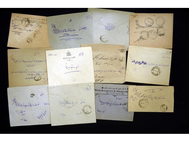 1916/24, Sanduq Handstamps, approximately 66 covers bearing handstamps from a variety of different Persian cities, several ot