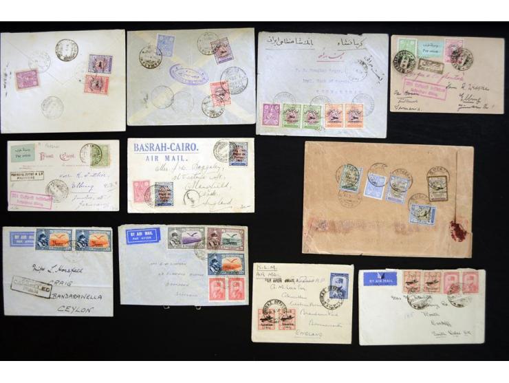 1928/36, air mail, about 260 covers including high value frankings, 'Scipio' crash cover, etc.; interesting lot
 
 