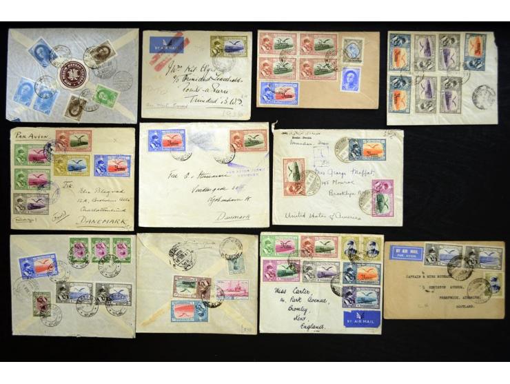 1928/36, air mail, about 260 covers including high value frankings, 'Scipio' crash cover, etc.; interesting lot
 
 
