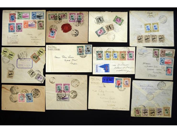1928/36, air mail, about 260 covers including high value frankings, 'Scipio' crash cover, etc.; interesting lot
 
 