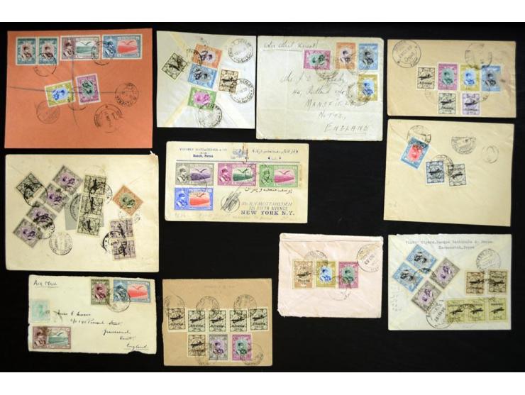 1928/36, air mail, about 260 covers including high value frankings, 'Scipio' crash cover, etc.; interesting lot
 
 
