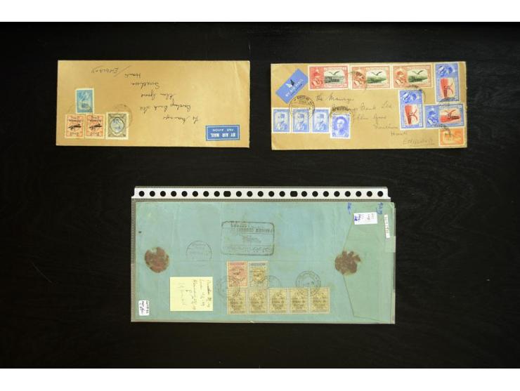 1928/36, air mail, about 260 covers including high value frankings, 'Scipio' crash cover, etc.; interesting lot
 
 