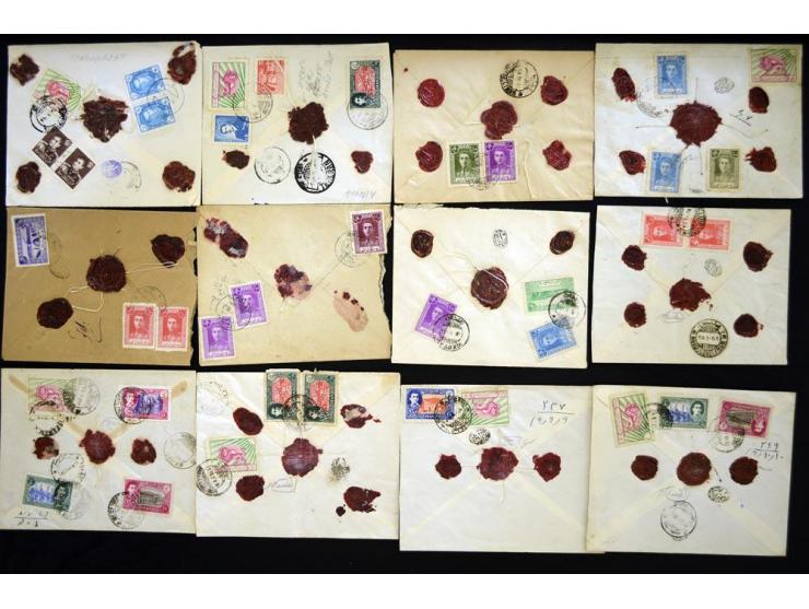 1935/50 (ca.), 42 money letters, including 3 postal insurance envelopes
