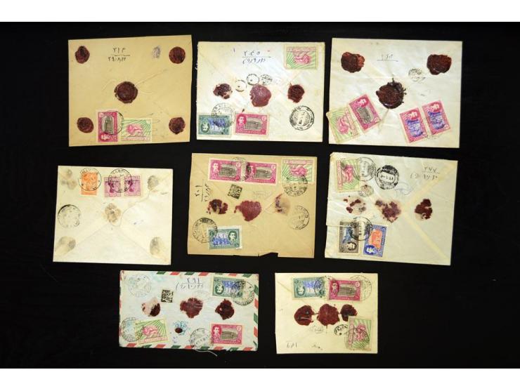 1935/50 (ca.), 42 money letters, including 3 postal insurance envelopes