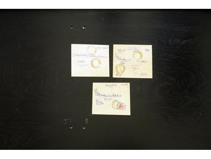 1917/1918, British Military Censor, 27 covers bearing the round British Military censor marking, most in black but several in