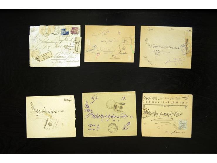 1919/1920, British Oblong Octagon censors, approximately 74 covers bearing the British Oblong Octagon censor marking, includi