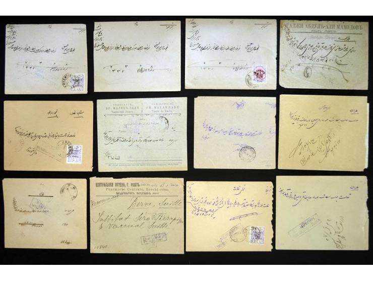1919, Norper-force censor, 20 covers bearing the rectangular censor marking reading "PASSED BY CENSOR NORPERFORCE", most in p