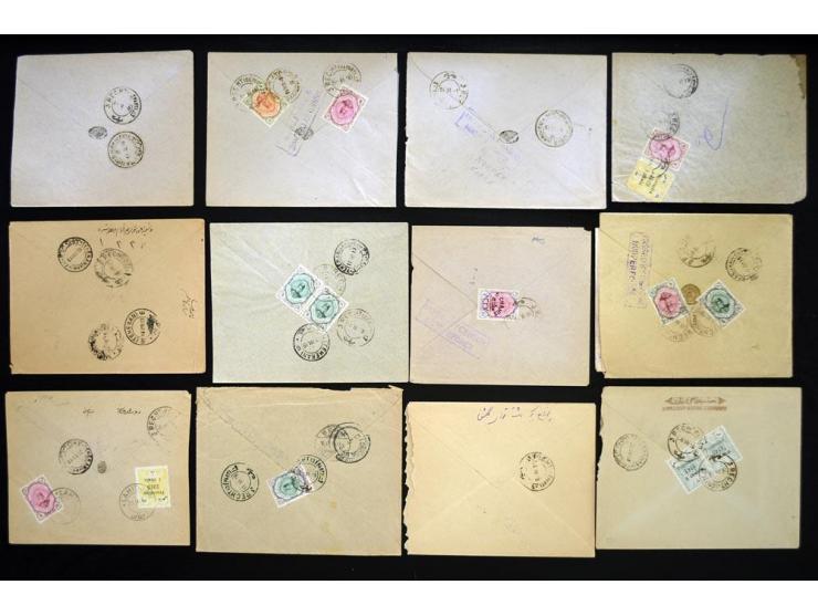 1919, Norper-force censor, 20 covers bearing the rectangular censor marking reading "PASSED BY CENSOR NORPERFORCE", most in p