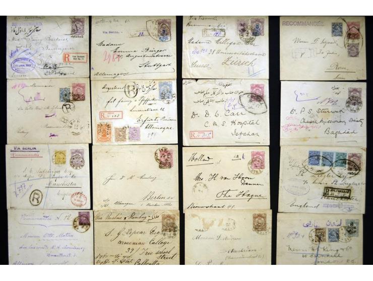 POSTAL STATIONARY: 1879/1904 (ca.), about 260 unused and used postal stationary envelopes and wrappers, including many items 