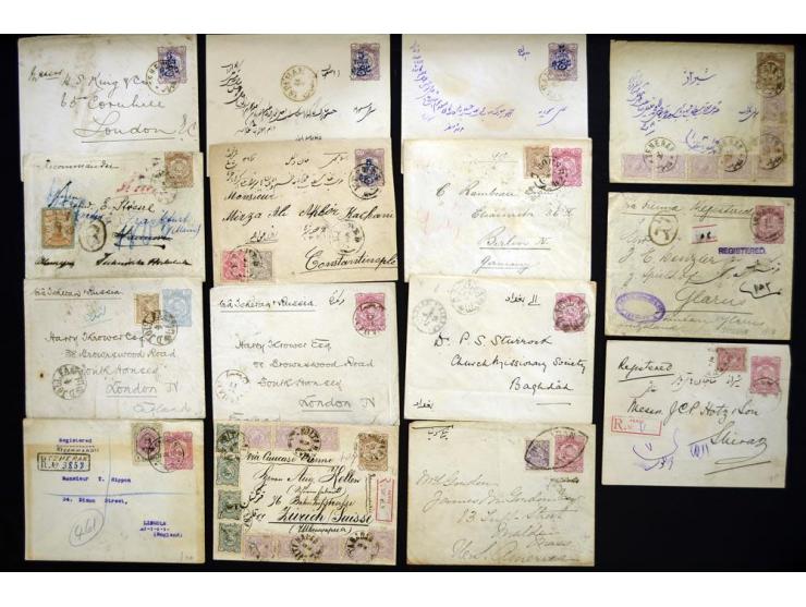 POSTAL STATIONARY: 1879/1904 (ca.), about 260 unused and used postal stationary envelopes and wrappers, including many items 