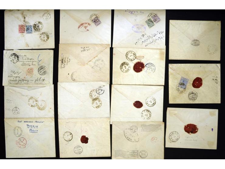 POSTAL STATIONARY: 1879/1904 (ca.), about 260 unused and used postal stationary envelopes and wrappers, including many items 