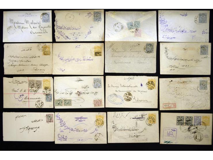 POSTAL STATIONARY: 1879/1904 (ca.), about 260 unused and used postal stationary envelopes and wrappers, including many items 
