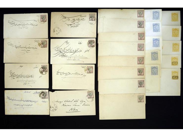 POSTAL STATIONARY: 1879/1904 (ca.), about 260 unused and used postal stationary envelopes and wrappers, including many items 