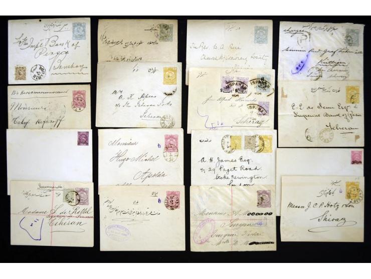 POSTAL STATIONARY: 1879/1904 (ca.), about 260 unused and used postal stationary envelopes and wrappers, including many items 