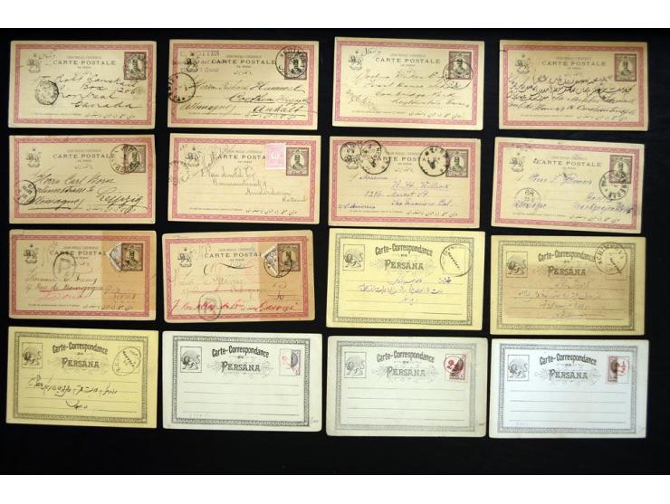 ca.1891/1906, approximately 240 postal stationery cards, mostly used but some unused, also includes used and unused postal re